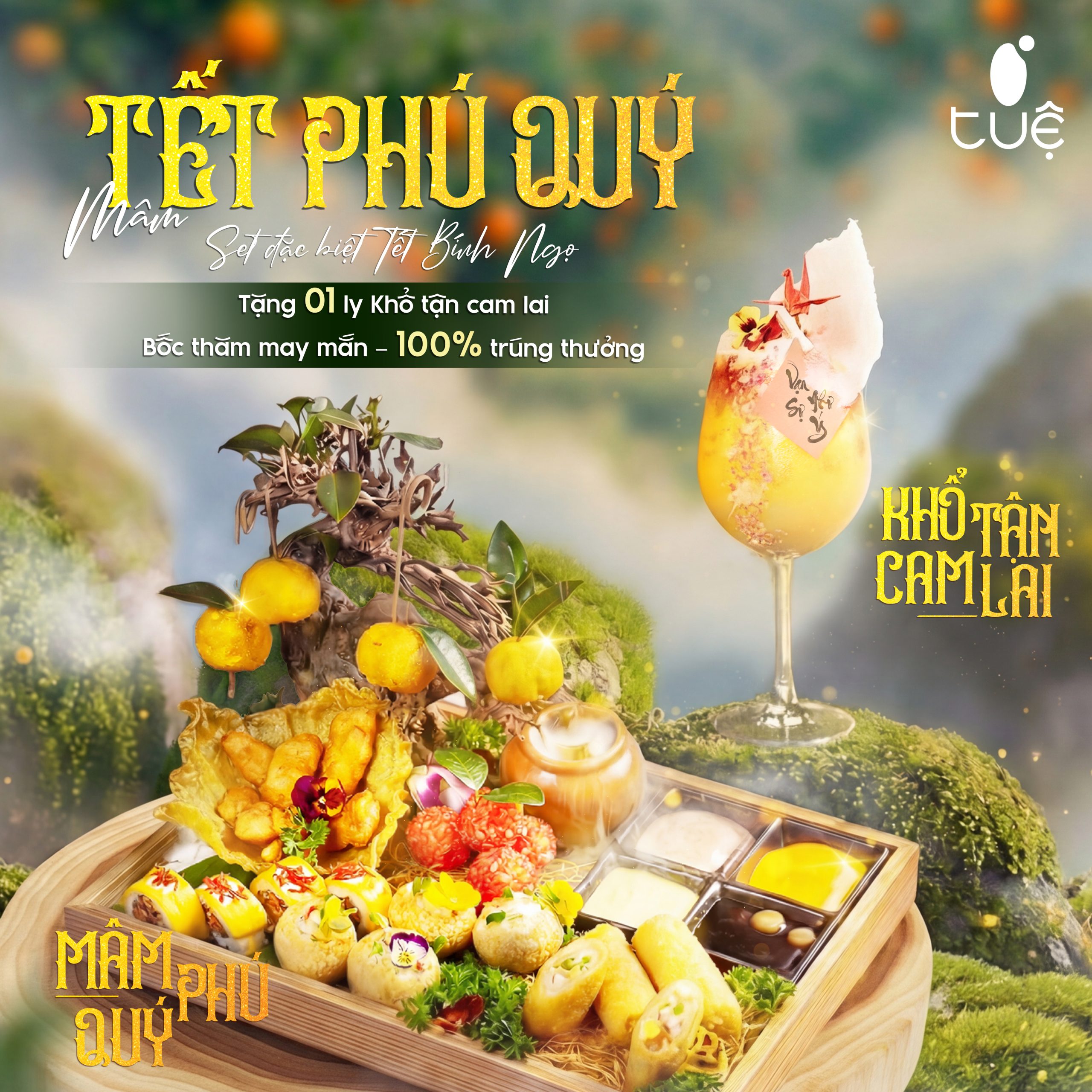 mâm tết phú quý 2026