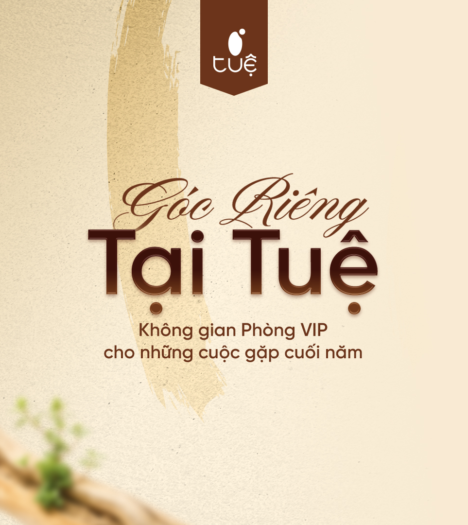 Không gian riêng tư ấm cúng tại Tuệ